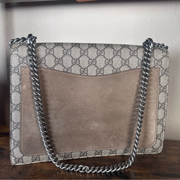Authentic Gucci Large Dionysus Crystal Shoulder Bag with Embellishments - Picture 6 of 16